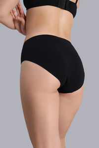 Zivame Anti-Microbial Medium Rise Full Coverage Hipster Panty (Pack of 5) - Multicolor — thumbnail 4